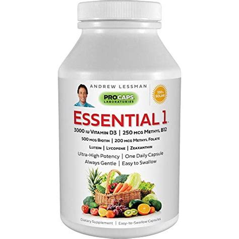 The formula contains high doses of <b>Vitamins</b> A, C, and E and carotenoids, popular antioxidants. . Andrew lessman vitamins review